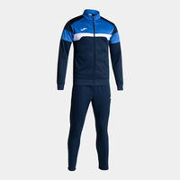Joma Danubio III Tracksuit (Adult) - Royal Blue Navy Blue