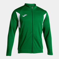 Joma Winner III Full Zip Sweatshirt (Adult) - Green White