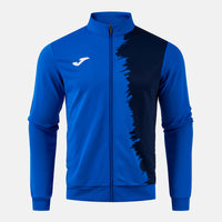 Joma City III Full Zip Sweatshirt (Junior) - Royal Blue Dark Navy