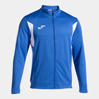 Joma Winner III Full Zip Sweatshirt (Adult) - Royal Blue White