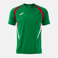 Joma T-championship Short Sleeve T-shirt (Adult) - Green Red