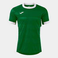 Joma Toletum VII Short Sleeve T-shirt (Junior) - Green White