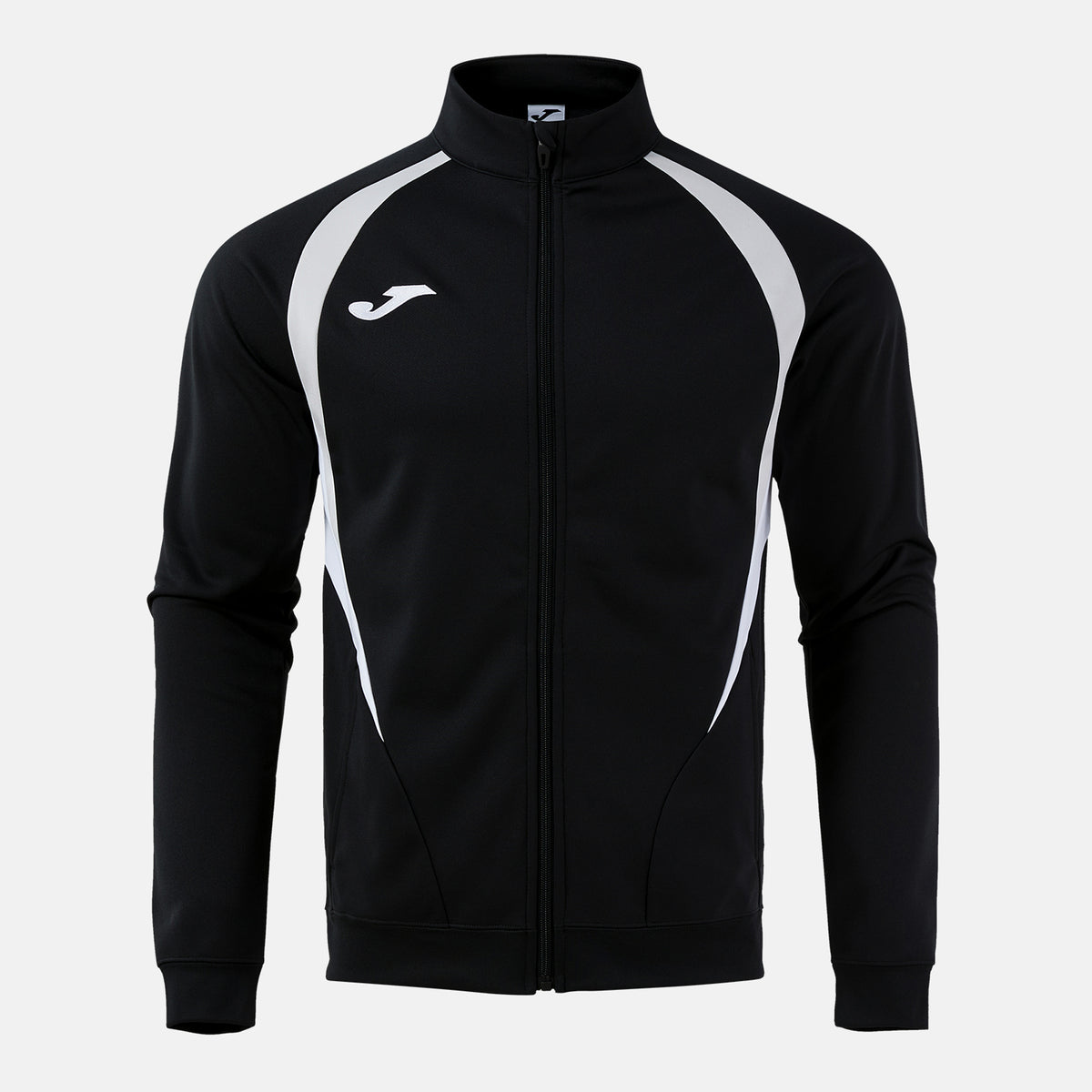 Joma Championship Full Zip Sweatshirt (Junior) - Black Gray