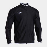 Joma Victory II Full Zip Sweatshirt (Adult) - Black White