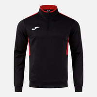 Joma Winner IV Sweatshirt (Junior) - Black Red