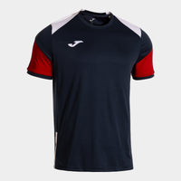 Joma Danubio Short Sleeve T-shirt (Junior) - Dark Navy White