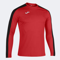 Joma Academy Long Sleeve T-shirt (Junior) - Red Black