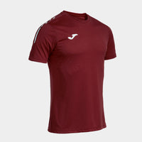 Joma Olimpiada Short Sleeve T-shirt (Junior) - Burgundy