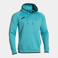 Joma Combi Premium Hoodie (Adult) - Fluorescent Turquoise Dark Navy