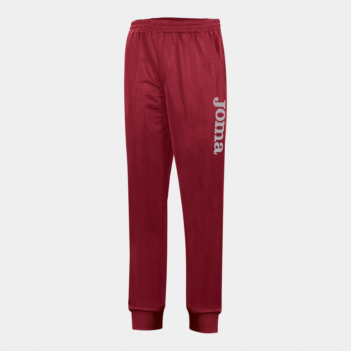 Joma Long Polyfleece Trousers (Adult) - Burgundy