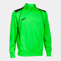 Joma Championship VII Sweatshirt (Adult) - Fluorescent Green Black