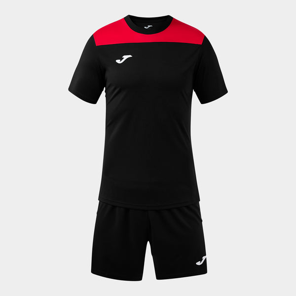 Joma Phoenix III Set (Junior) - Black Red