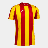 Joma Inter III Short Sleeve T-shirt (Adult) - Red Yellow