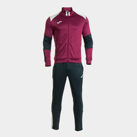 Joma Danubio Tracksuit (Junior) - Dark Navy Burgundy