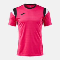 Joma Terra Short Sleeve T-shirt (Junior) - Fuchsia Black