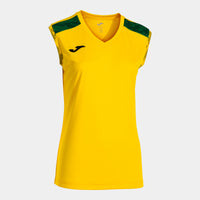 Joma Championship VIII Sleeveless Shirt (Adult) - Yellow Green