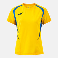 Joma Championship Short Sleeve T-shirt (Junior) - Royal Blue Yellow