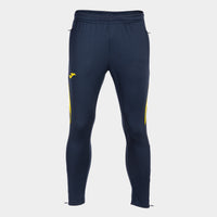 Joma Championship VII Long Pants (Adult) - Navy Blue Yellow