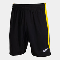 Joma Performance Short (Adult) - Black Yellow