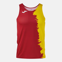 Joma City III Tank Top (Junior) - Red Yellow