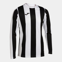 Joma Inter III Long Sleeve T-shirt (Junior) - White Black