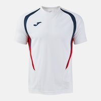 Joma T-championship Short Sleeve T-shirt (Adult) - Dark Navy White