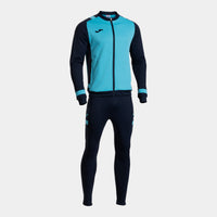 Joma Phoenix III Tracksuit (Adult) - Fluorescent Turquoise Dark Navy