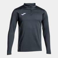 Joma Winner III Sweatshirt (Junior) - Dark Gray Black