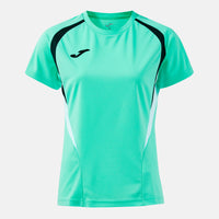 Joma Championship Short Sleeve T-shirt (Junior) - Light Green Black