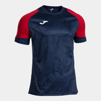 Joma Performance Handball Short Sleeve T-shirt - Dark Navy Red