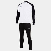 Joma Eco Championship Tracksuit (Adult) - White Black