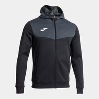 Joma Campus Street Zip-up Hoodie (Junior) - Black