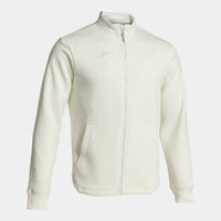 Joma Confort IV Full Zip Sweatshirt (Adult) - Beige