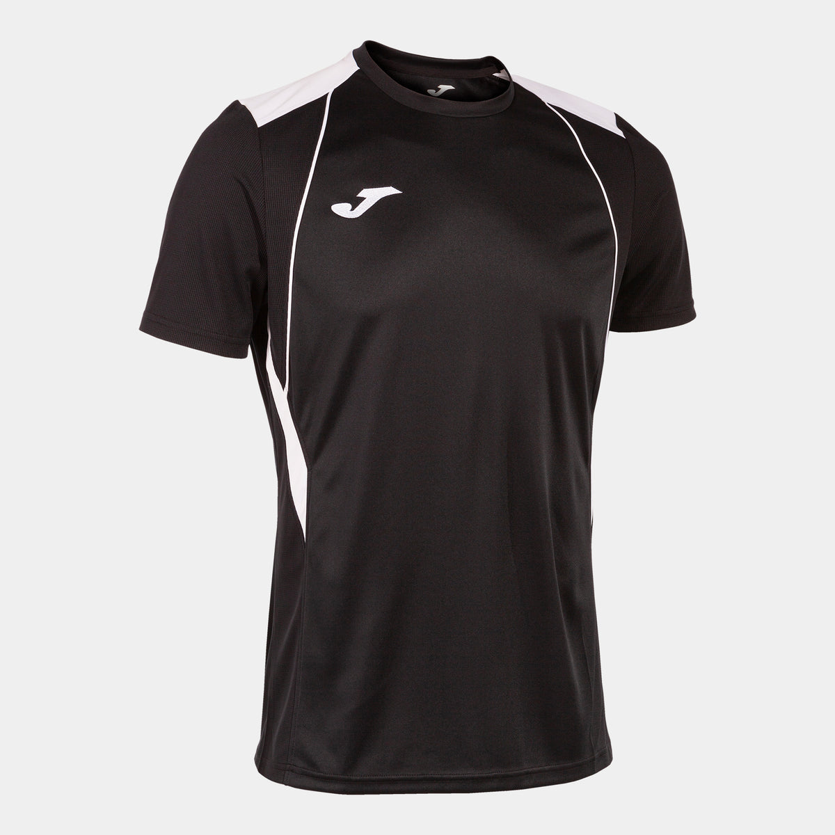 Joma Championship VII Short Sleeve T-shirt (Junior) - Black White
