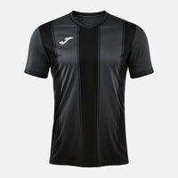 Joma Tiger VIII Short Sleeve T-shirt (Adult) - Dark Gray Black