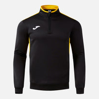 Joma Winner IV Sweatshirt (Adult) - Black Yellow
