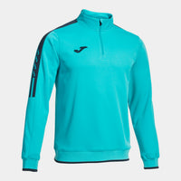 Joma Olimpiada Sweatshirt (Adult) - Fluorescent Turquoise Black
