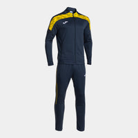 Joma Championship VIII Tracksuit (Junior) - Dark Navy Yellow