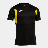 Joma Winner III Short Sleeve T-shirt (Junior) - Black Yellow