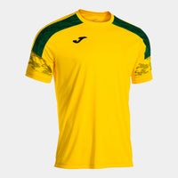Joma Championship VIII Short Sleeve T-shirt (Junior) - Yellow Green
