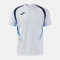 Joma T-championship Short Sleeve T-shirt (Junior) - Sky Blue White