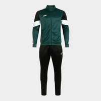 Joma Icono Street Tracksuit (Adult) - Green Black