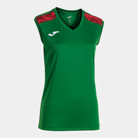 Joma Championship VIII Sleeveless Shirt (Junior) - Green Red