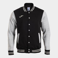 Joma Combi Full Zip Sweatshirt (Junior) - Black Gray
