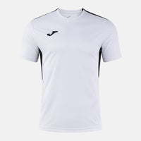 Joma Winner IV Short Sleeve T-shirt (Adult) - White Black