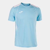 Joma Championship VII Short Sleeve T-shirt (Junior) - Sky Blue White