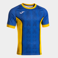 Joma Myskin III Short Sleeve T-shirt (Junior) - Royal Blue Yellow
