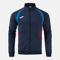 Joma Championship Full Zip Sweatshirt (Junior) - Royal Blue Dark Navy