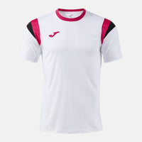 Joma Terra Short Sleeve T-shirt (Adult) - White Fuchsia