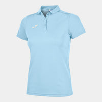 Joma Hobby Women's Polo Shirt S/s (Adult) - Sky Blue
